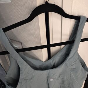 lululemon Align™ Cropped Cami Tank Top size 14 sports bra Green